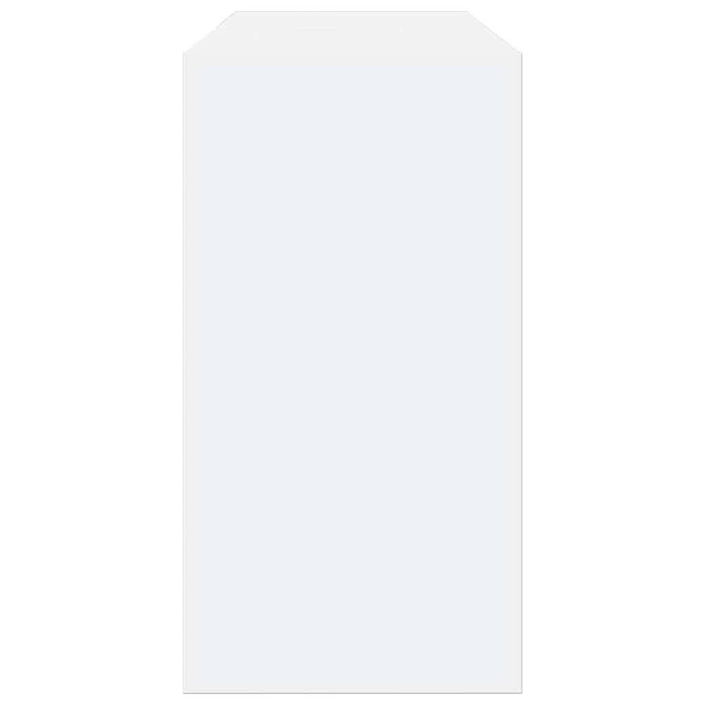 vidaXL Szafka pod umywalkę, biała 90x29x55 cm, materiał drewnopochodny