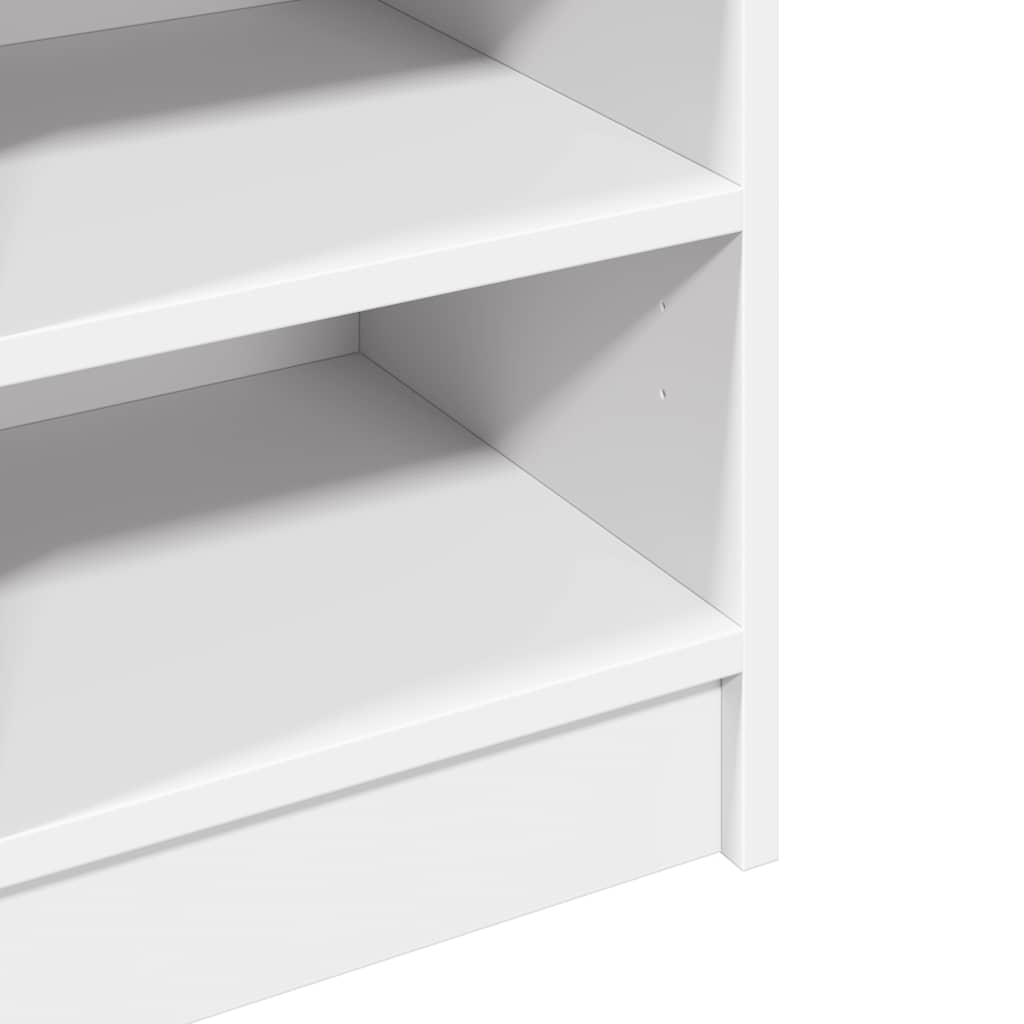 vidaXL Szafka pod umywalkę, biała 90x29x55 cm, materiał drewnopochodny