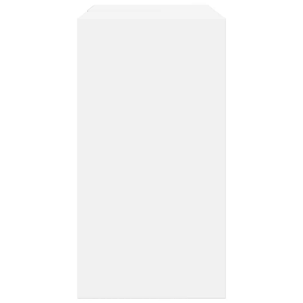 vidaXL Szafka pod umywalkę, biała 63x29x55 cm, materiał drewnopochodny