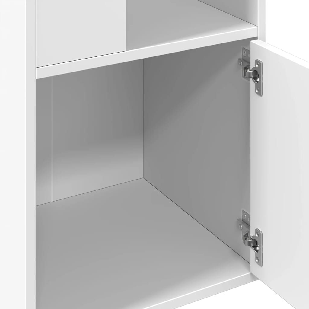 vidaXL Regał, biały, 40x36x189 cm, materiał drewnopochodny