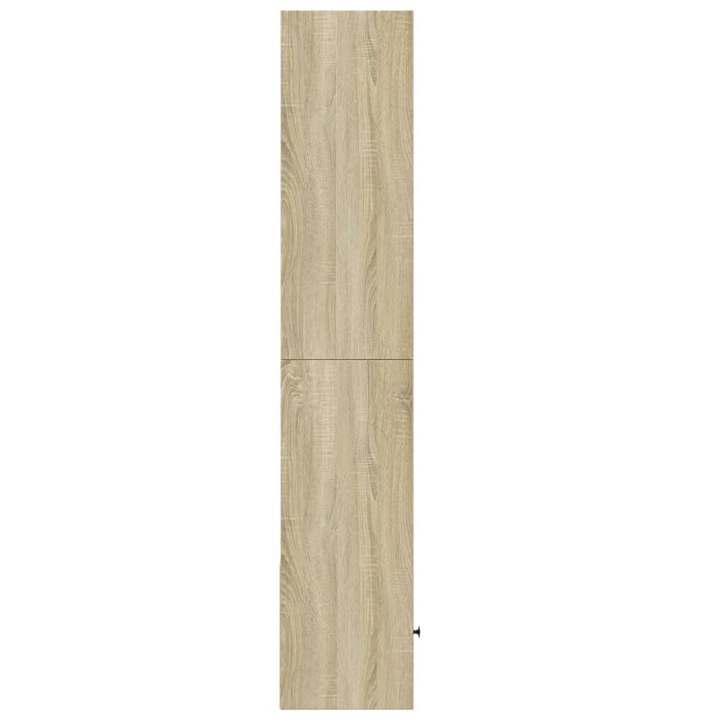 vidaXL Regał, dąb sonoma, 40x36x189 cm, materiał drewnopochodny