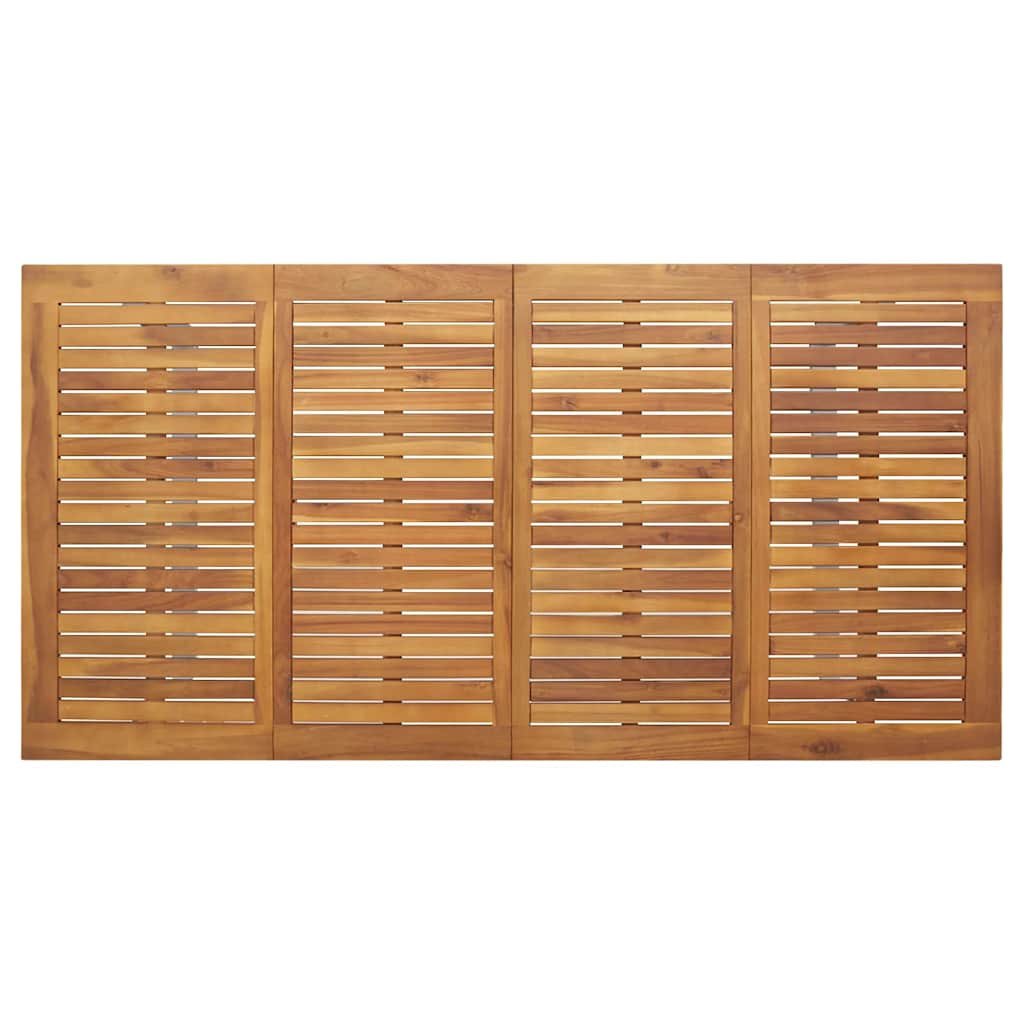 vidaXL Zestaw do jadalni w ogrodzie 7 pcs Szary Lite Drewno Akacji