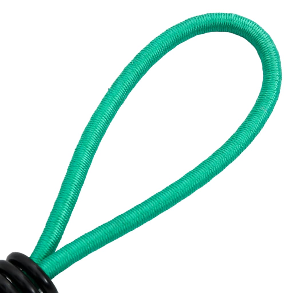 vidaXL Elastyczne linki z haczykami, 20 szt., 15 cm