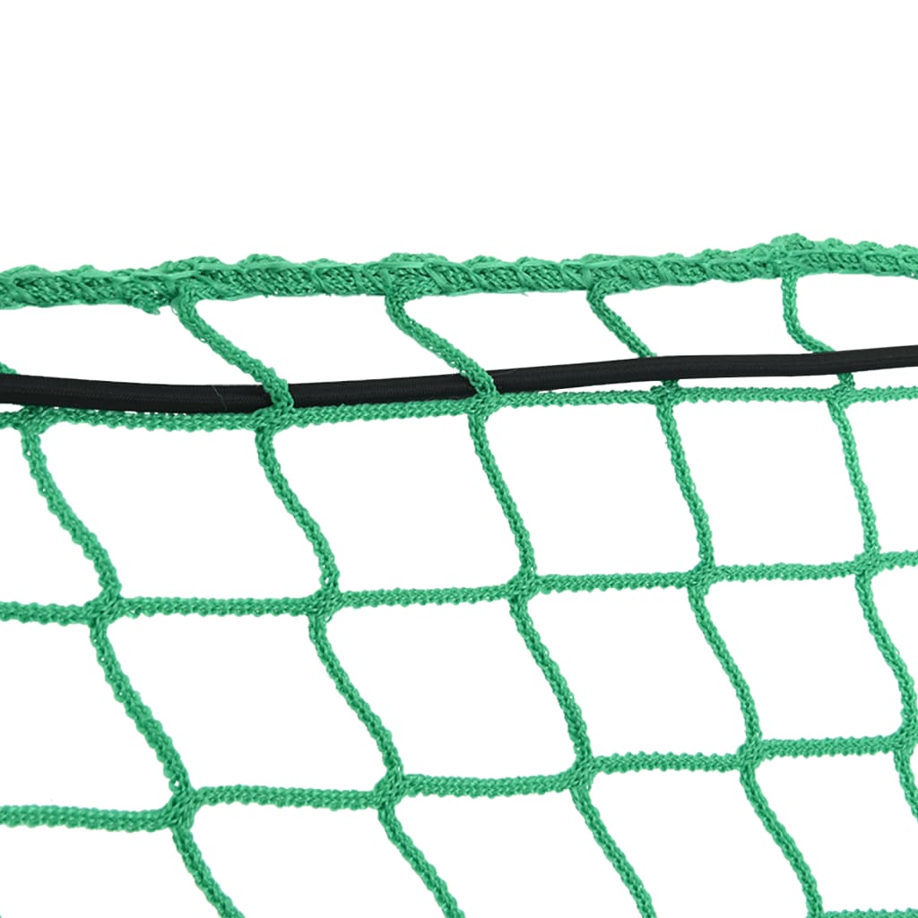 vidaXL Siatka na przyczepę, z elastyczną linką, zielona, 2,7x1,5 m, PP