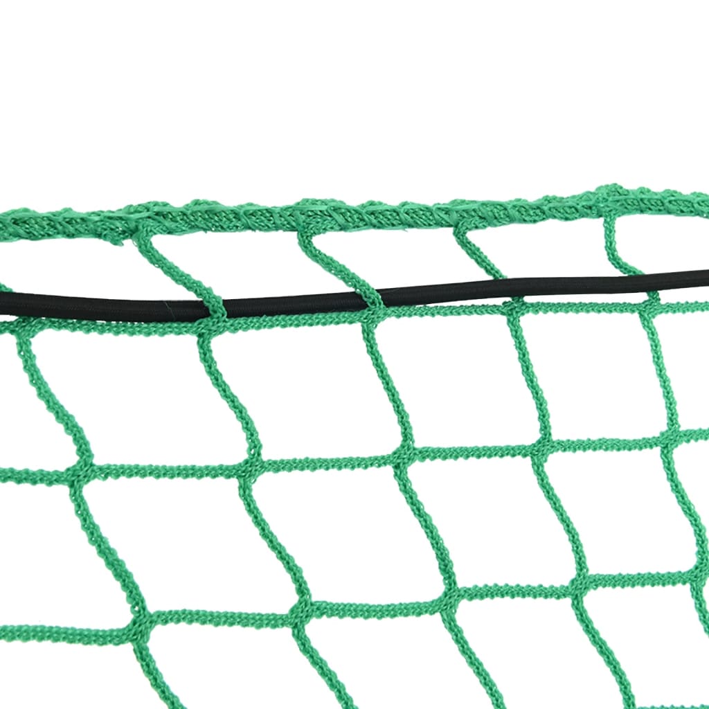 vidaXL Siatka na przyczepę, z elastyczną linką, zielona, 3,5x2 m, PP