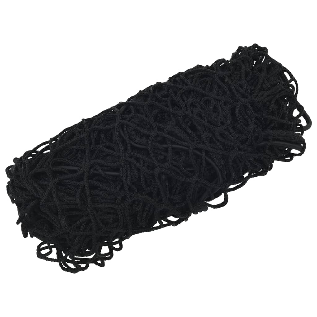 vidaXL Siatka na przyczepę, z elastyczną linką, czarna, 2,7x1,5 m, PP
