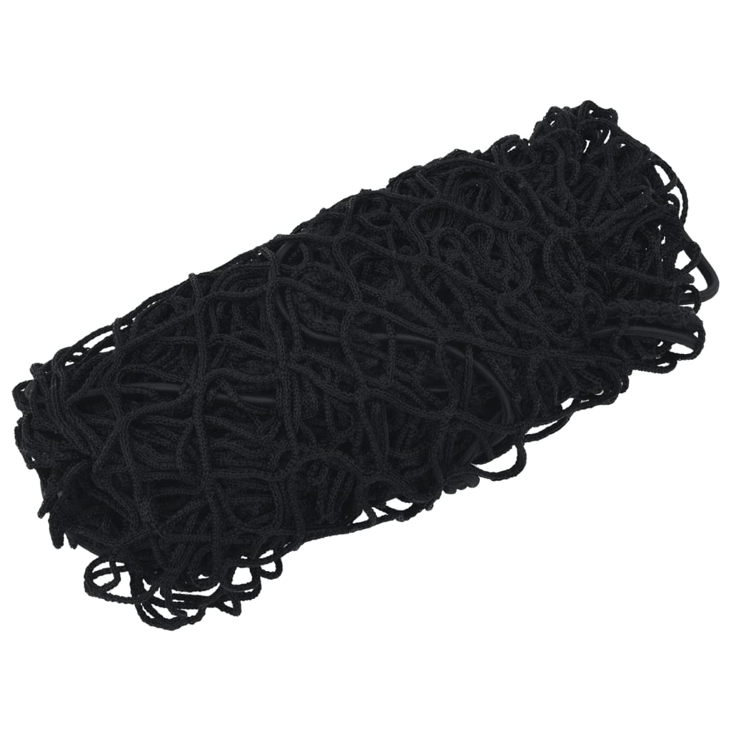 vidaXL Siatka na przyczepę, z elastyczną linką, czarna, 3,5x2 m, PP