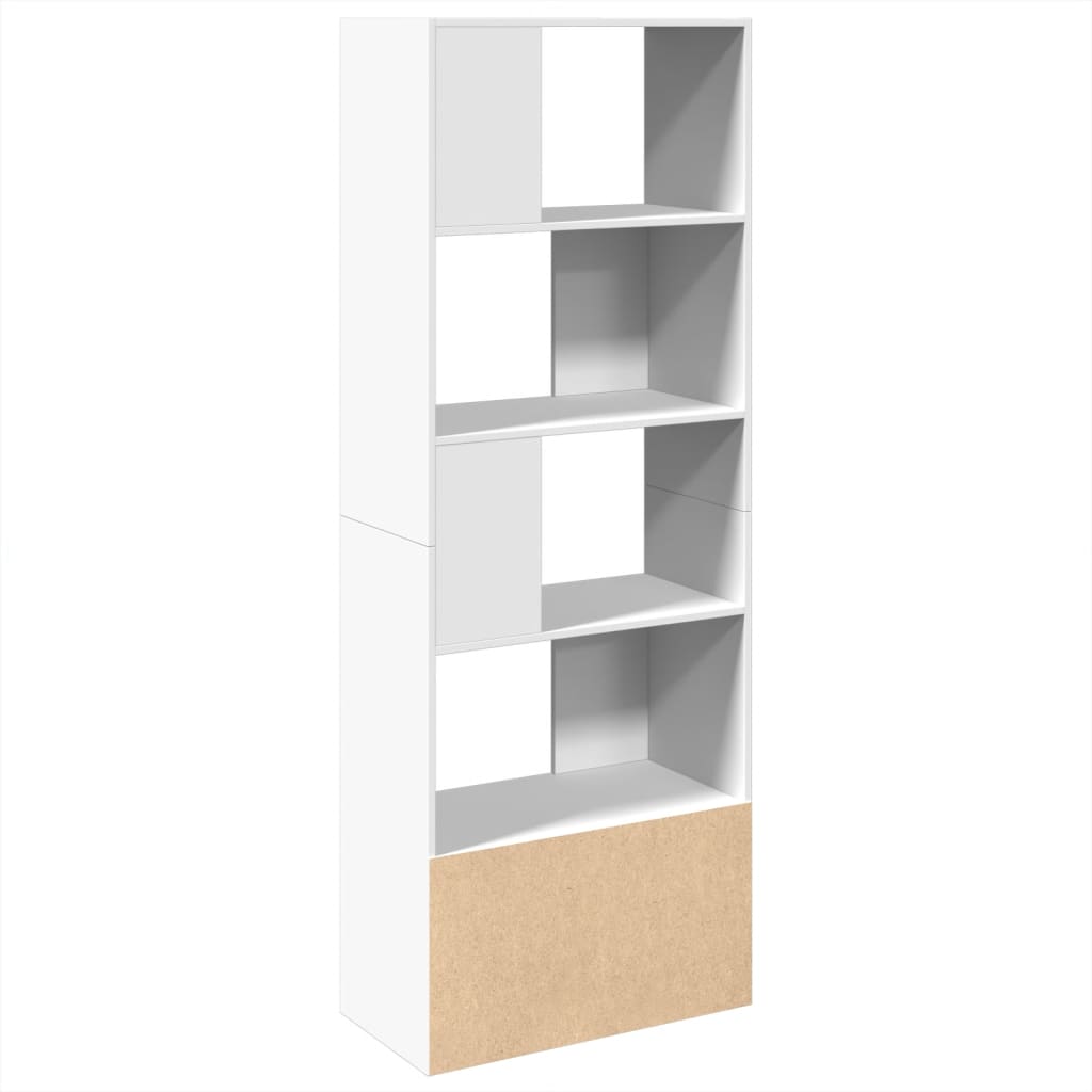 vidaXL Regał, biały, 70x36x189 cm, materiał drewnopochodny