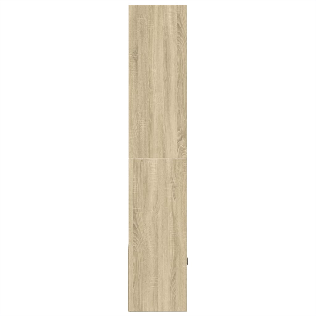 vidaXL Regał, dąb sonoma, 70x36x189 cm, materiał drewnopochodny