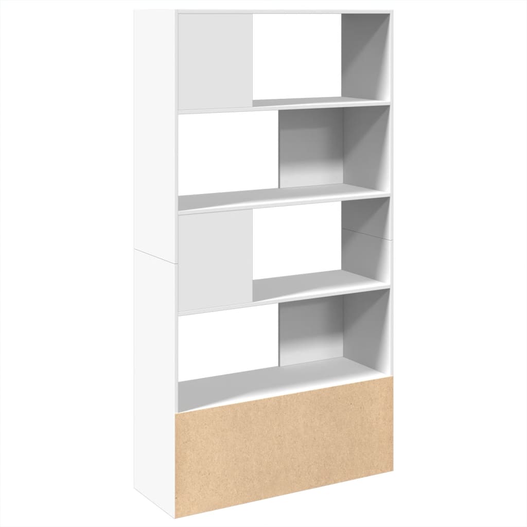 vidaXL Regał, biały, 100x36x189 cm, materiał drewnopochodny