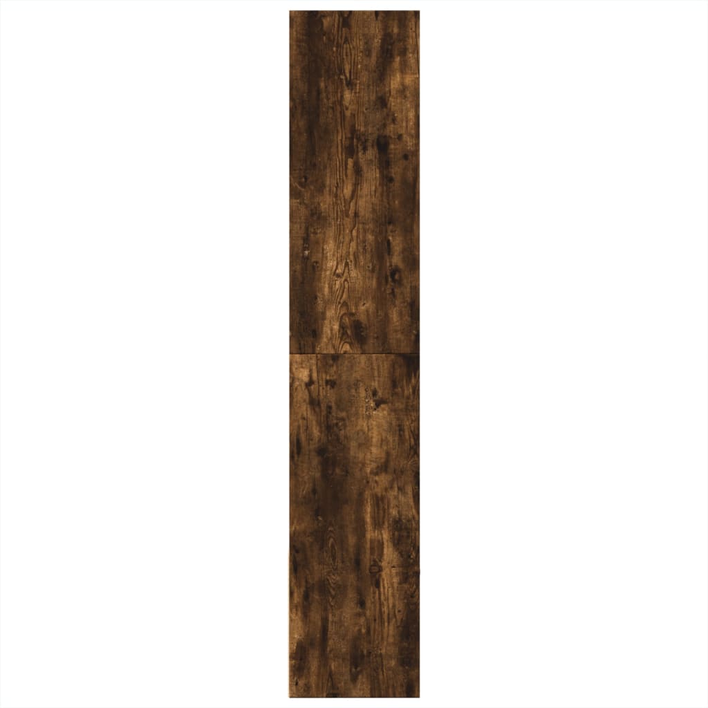 vidaXL Regał, przydymiony dąb, 100x36x189 cm, materiał drewnopochodny