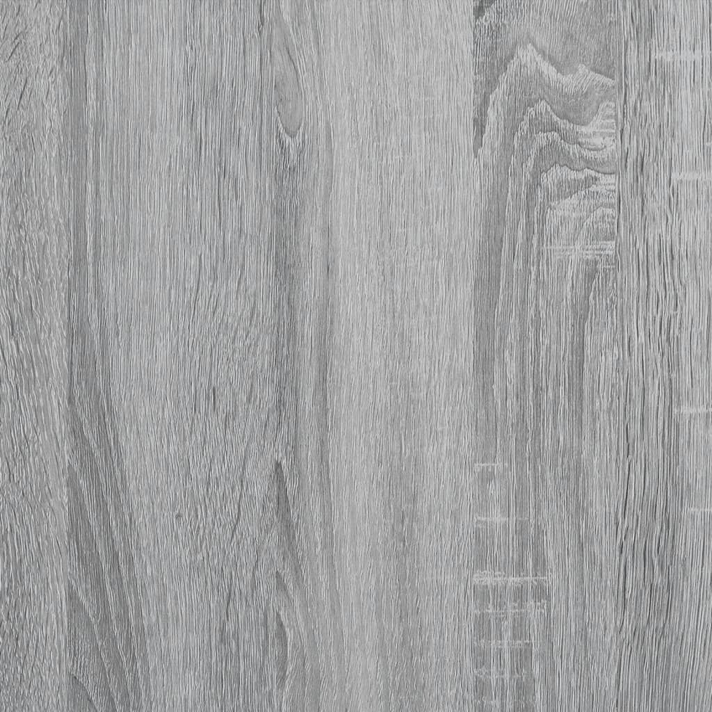 vidaXL Regał na książki, szary dąb sonoma, 100x36x189 cm
