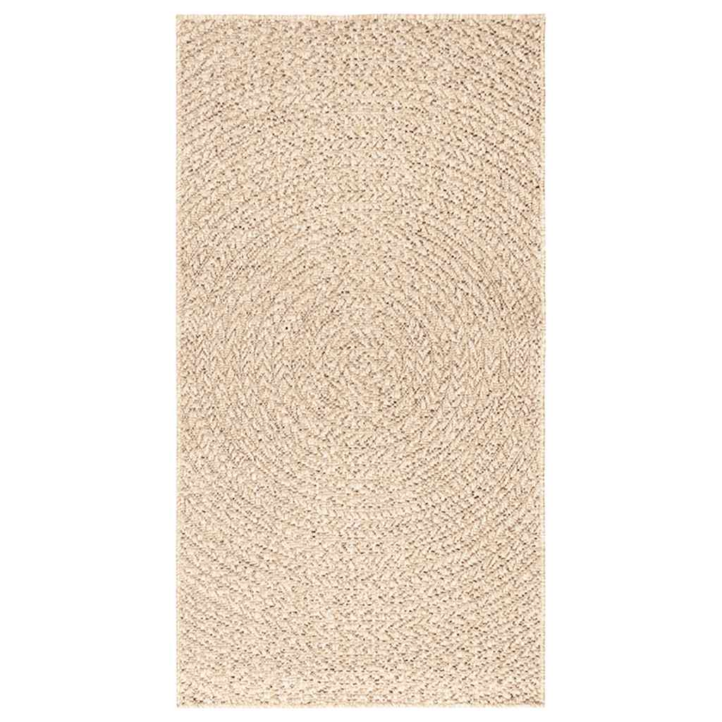 vidaXL Dywan ZIZUR, beżowy, 60x110 cm, stylizowany na jutowy