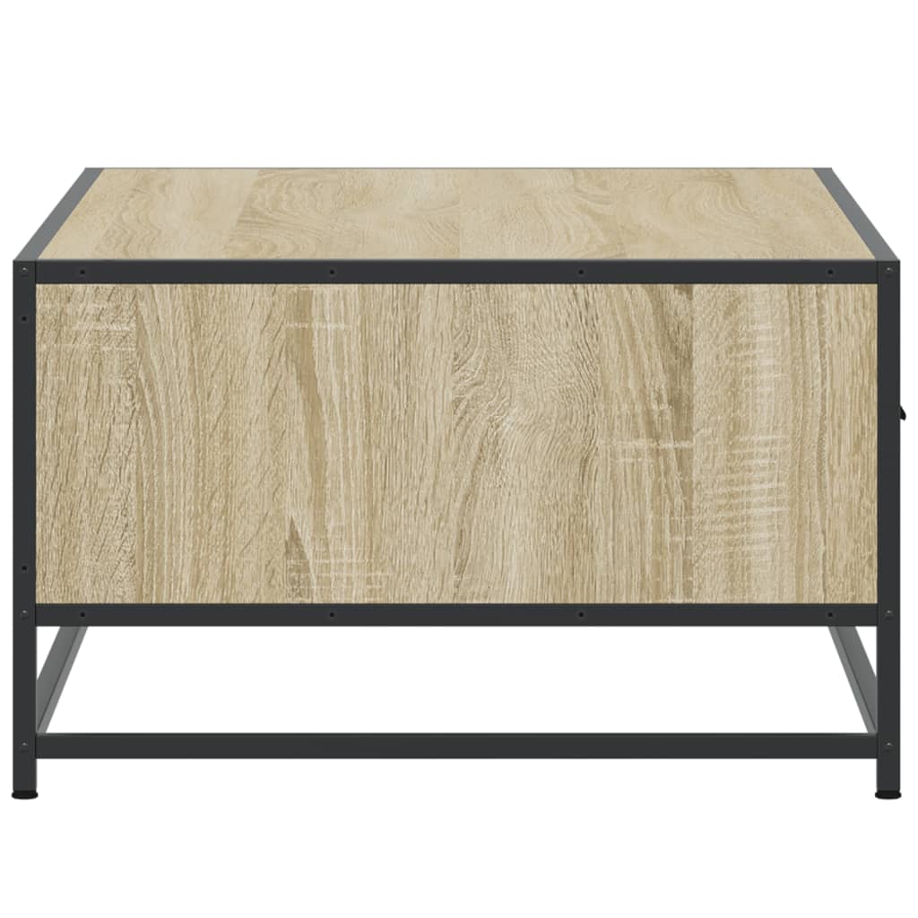 vidaXL Stolik kawowy, dąb sonoma, 90x57x35 cm, materiał drewnopochodny