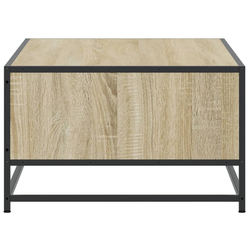 vidaXL Stolik kawowy, dąb sonoma, 100x57x35cm, materiał drewnopochodny