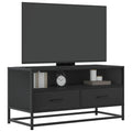 vidaXL Szafka pod telewizor, czarna, 80x34,5x40 cm