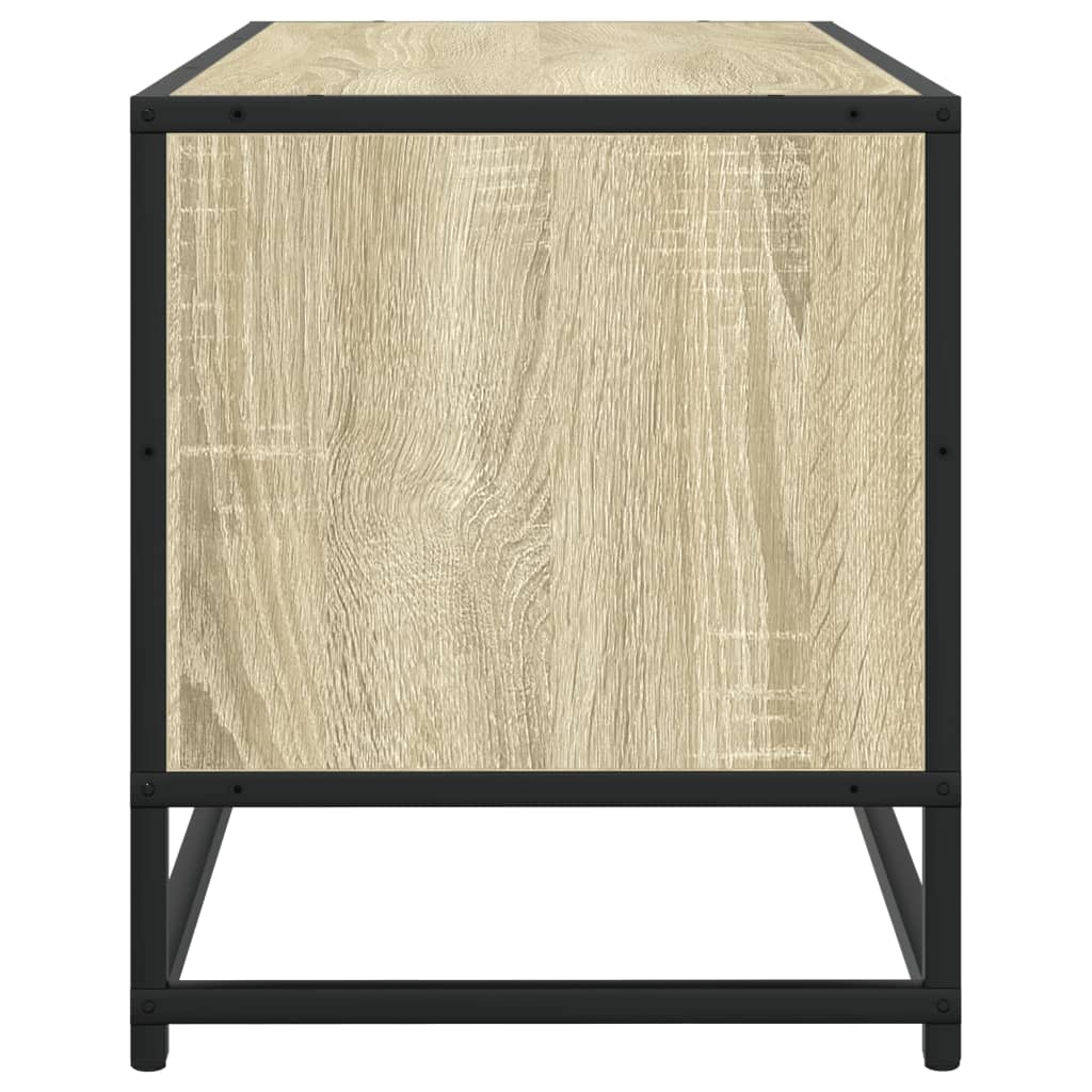 vidaXL Szafka pod telewizor, dąb sonoma, 80x34,5x40 cm