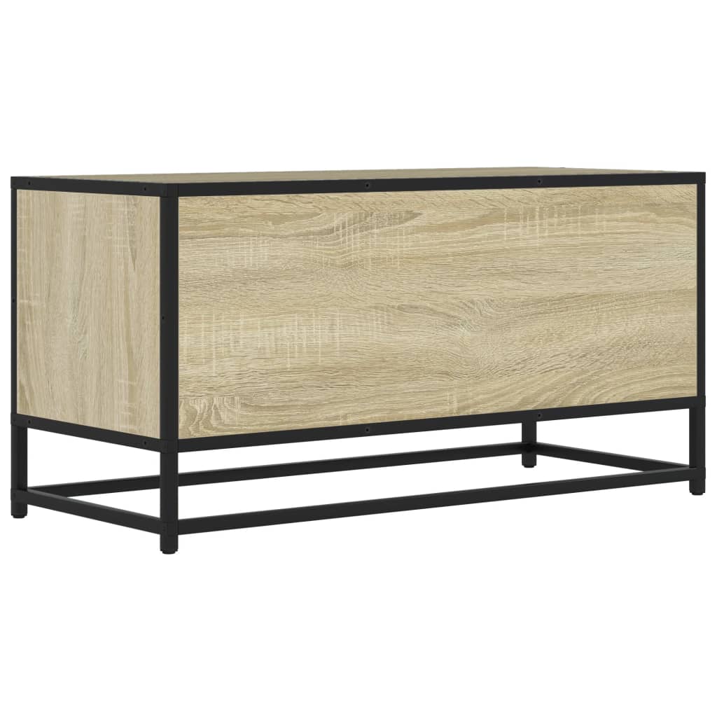 vidaXL Szafka pod telewizor, dąb sonoma, 80x34,5x40 cm