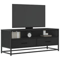 vidaXL Szafka pod TV, czarna, 100x34,5x40 cm