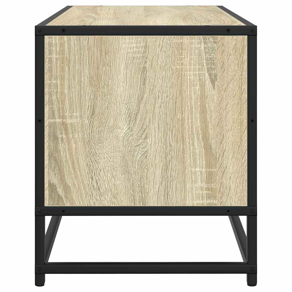 vidaXL Szafka pod telewizor, dąb sonoma, 100x34,5x40 cm