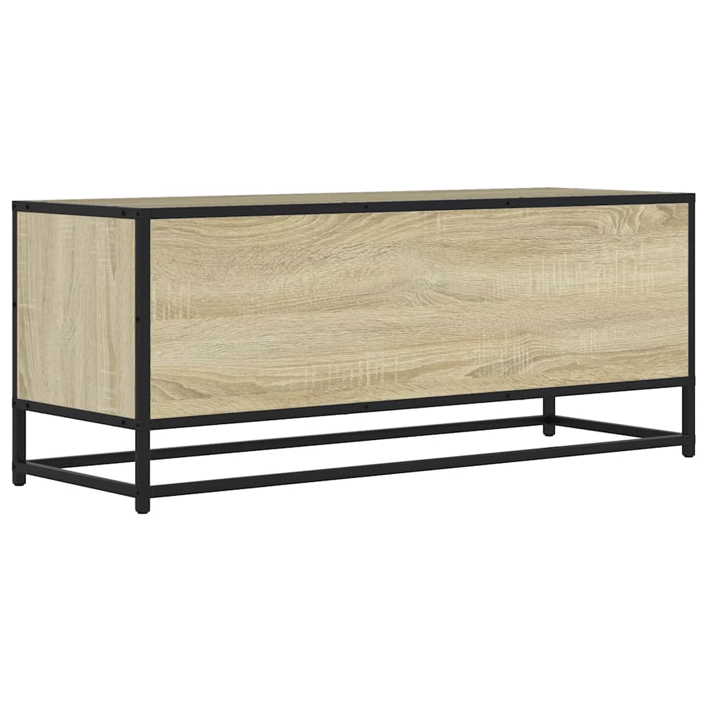 vidaXL Szafka pod telewizor, dąb sonoma, 100x34,5x40 cm