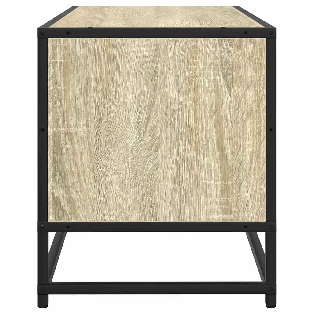 vidaXL Szafka pod telewizor, dąb sonoma, 80x34,5x40 cm