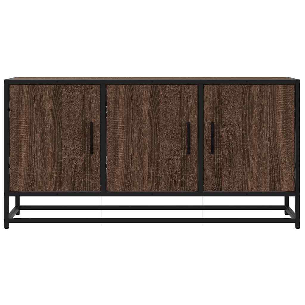 vidaXL Szafka pod TV, brązowy dąb, 100x35x50 cm