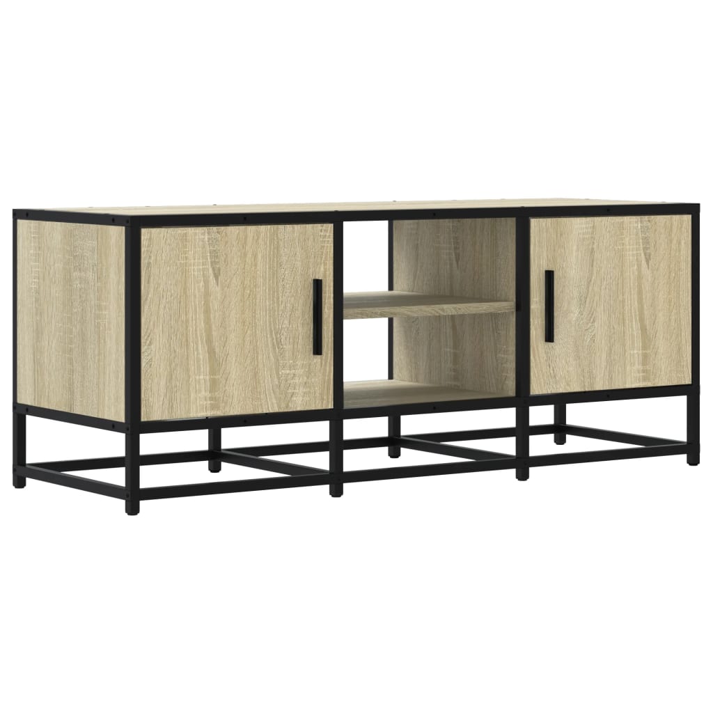 vidaXL Szafka pod telewizor, dąb sonoma, 100x35x41 cm