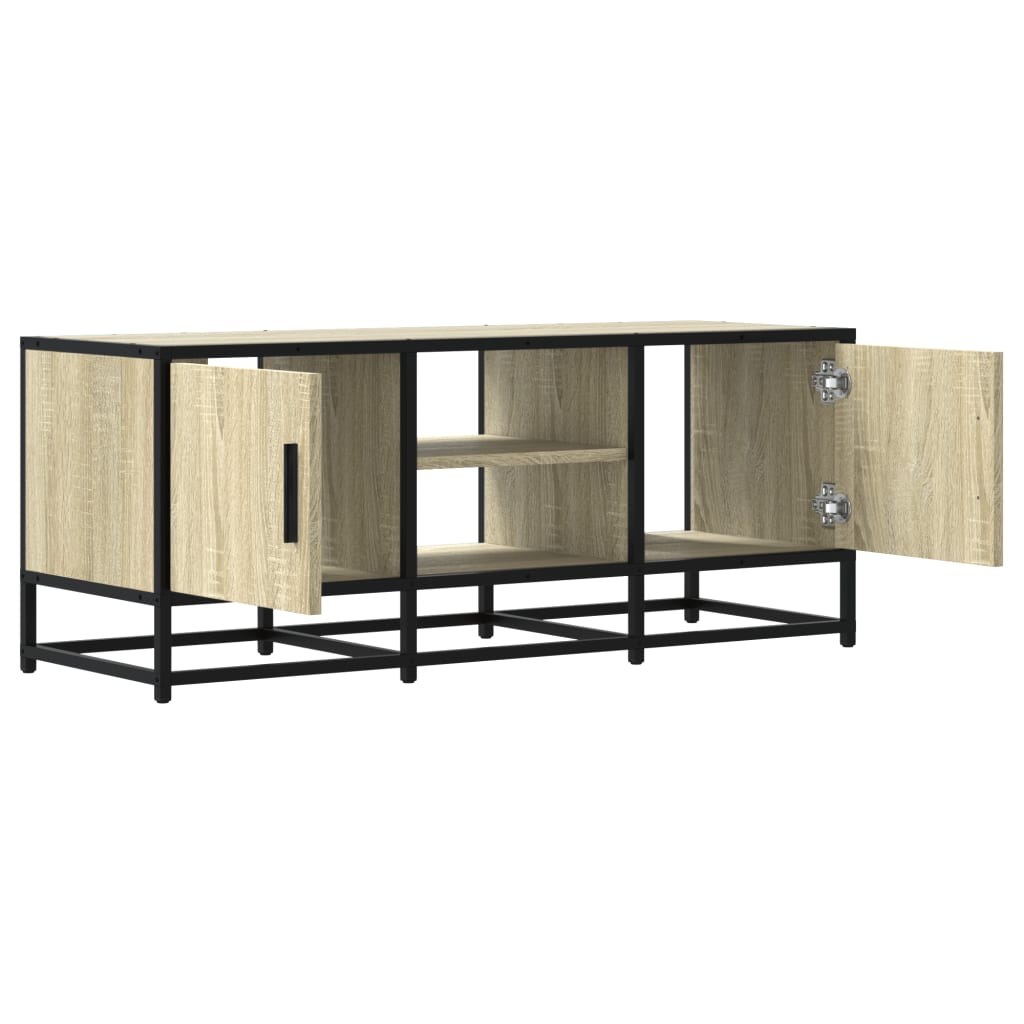 vidaXL Szafka pod telewizor, dąb sonoma, 100x35x41 cm