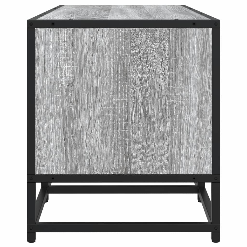 vidaXL Szafka pod telewizor, szary dąb sonoma, 100x35x41 cm