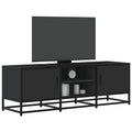 vidaXL Szafka pod TV, czarna, 120x35x41 cm