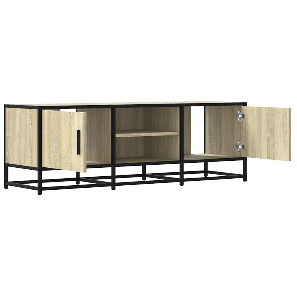 vidaXL Szafka pod telewizor, dąb sonoma, 120x35x41 cm