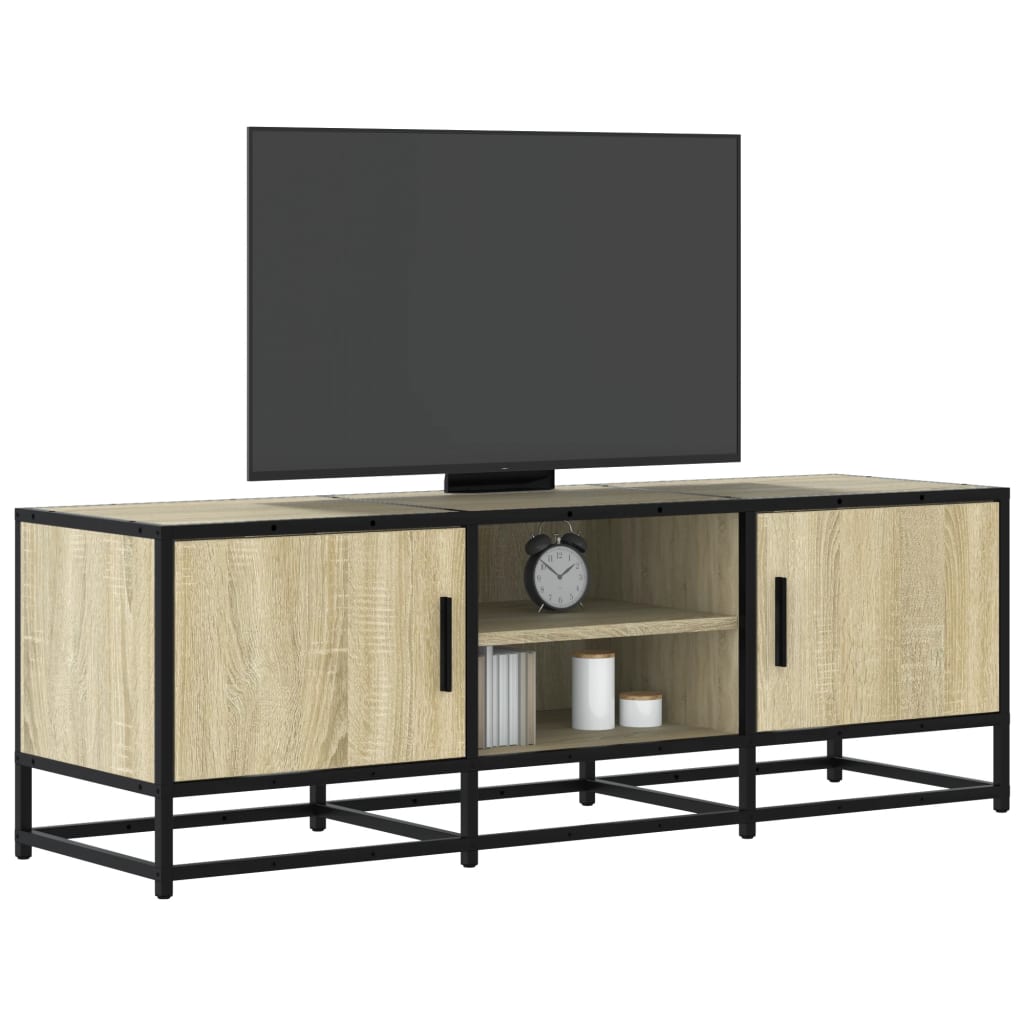 vidaXL Szafka pod telewizor, dąb sonoma, 120x35x41 cm
