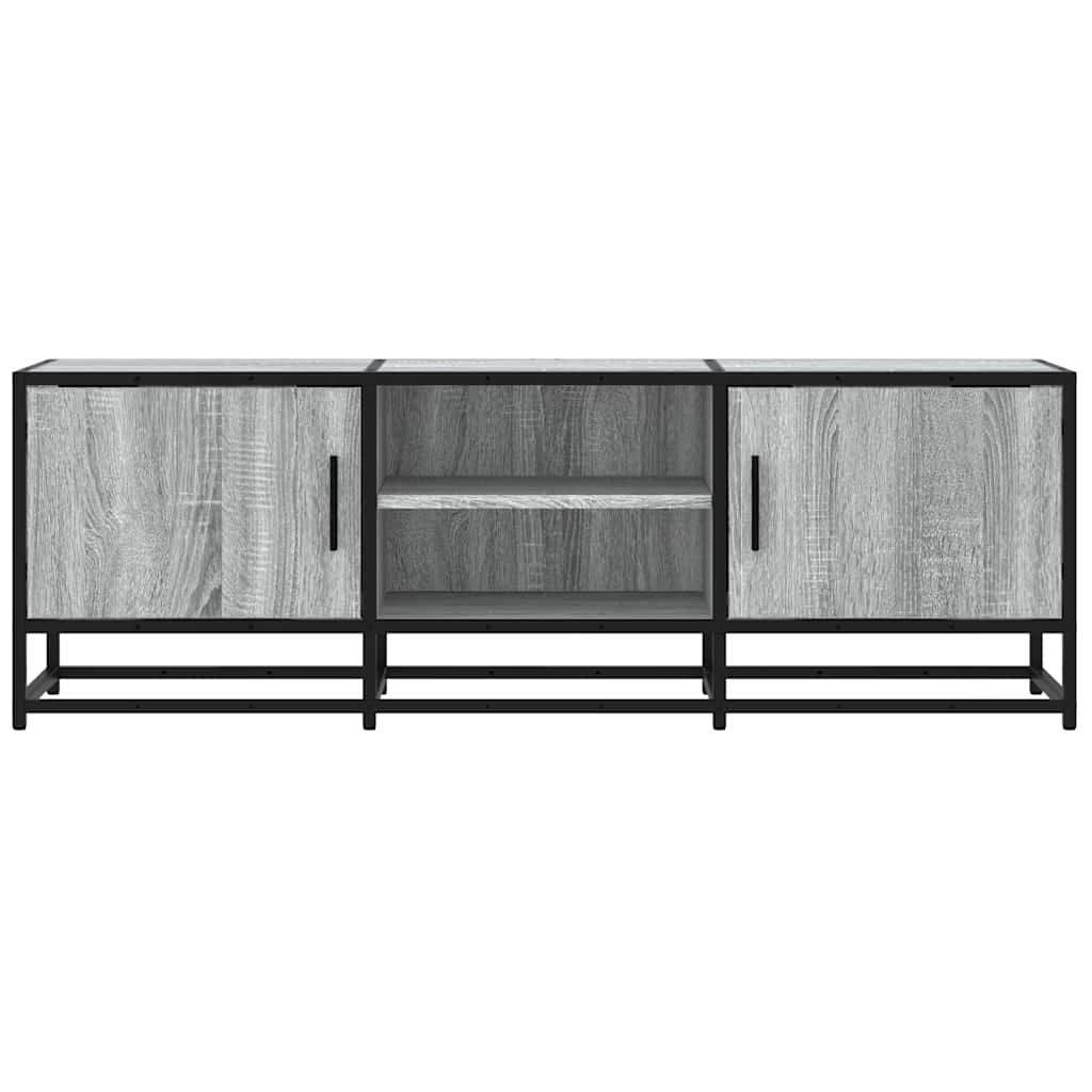 vidaXL Szafka pod telewizor, szary dąb sonoma, 120x35x41 cm