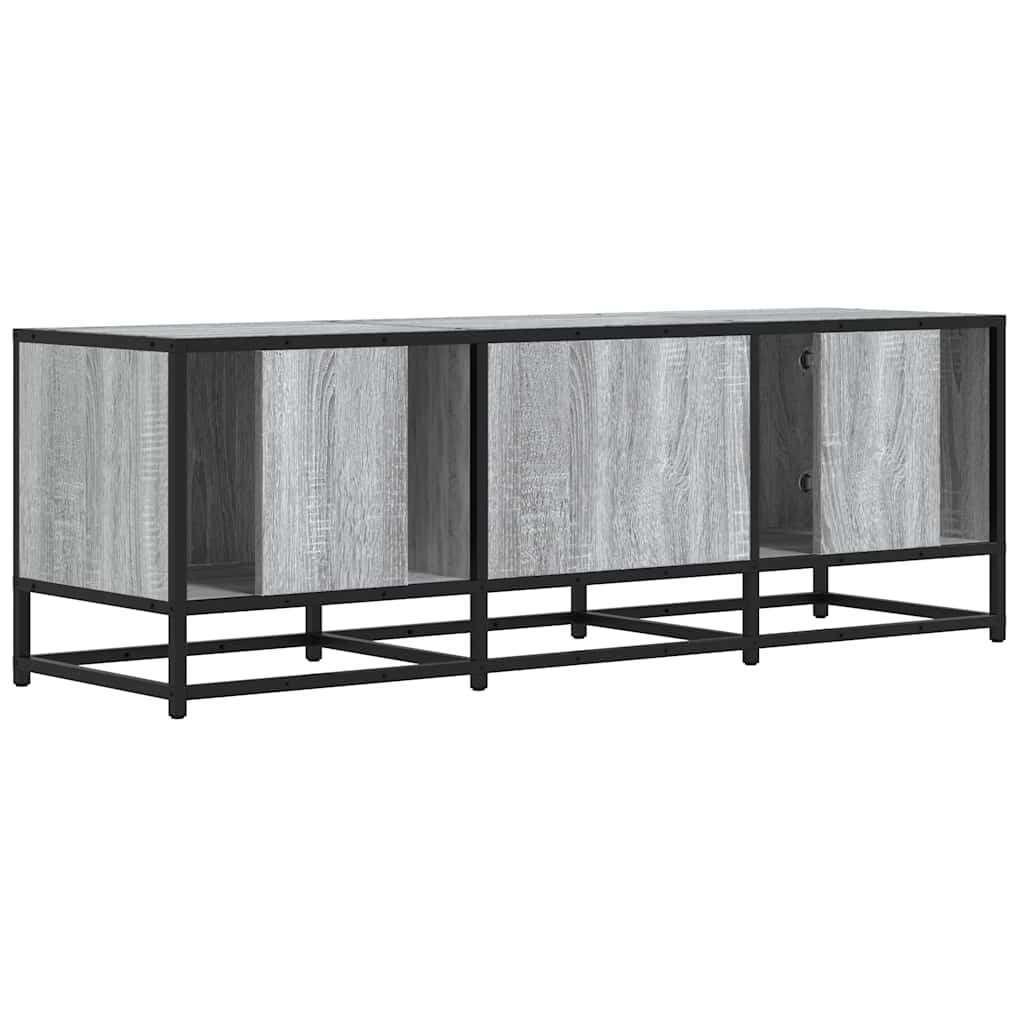 vidaXL Szafka pod telewizor, szary dąb sonoma, 120x35x41 cm