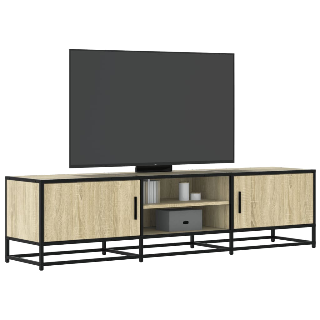 vidaXL Szafka pod telewizor, dąb sonoma, 160x35x41 cm