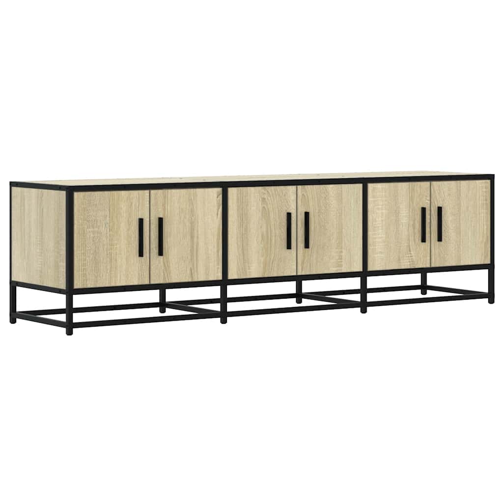 vidaXL Szafka pod telewizor, dąb sonoma, 150x35x41 cm
