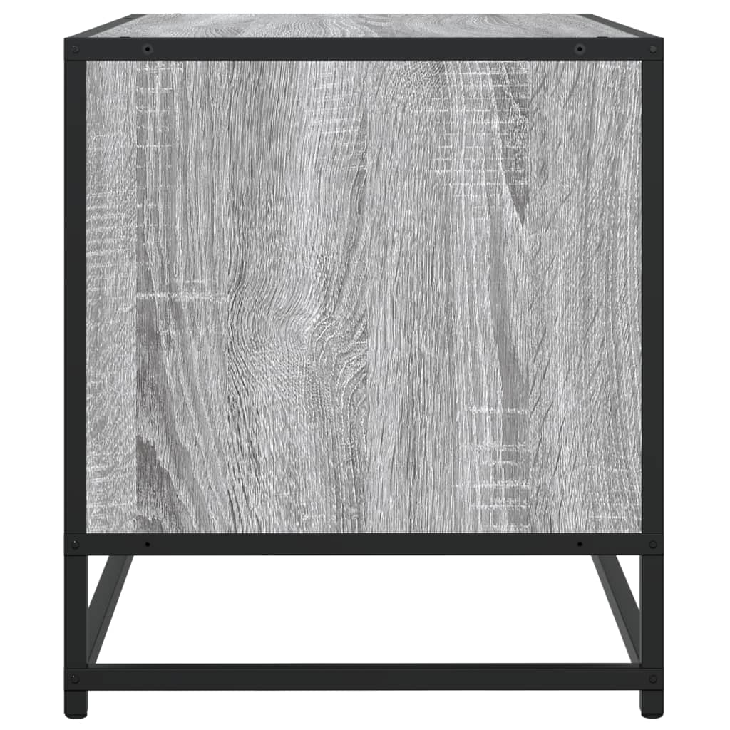 vidaXL Szafka pod telewizor, szary dąb sonoma, 91x40x46 cm