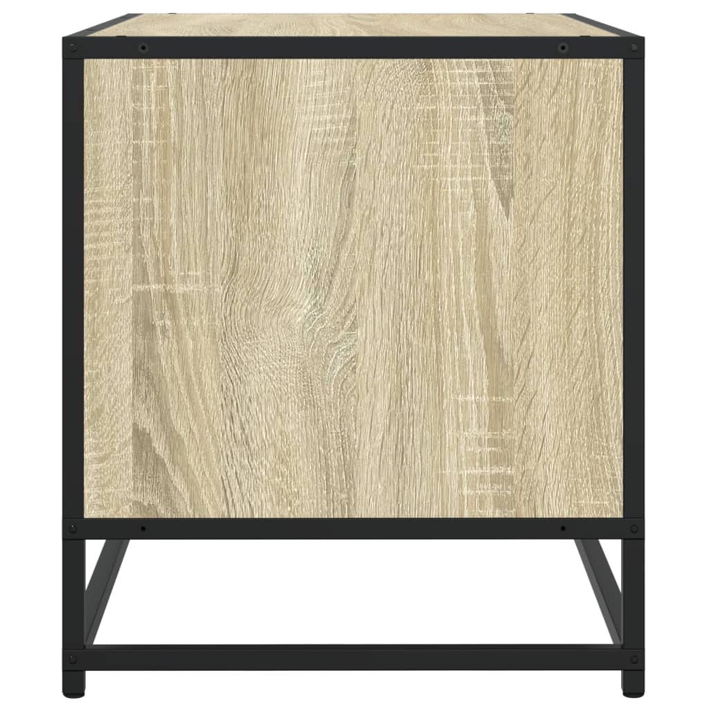 vidaXL Szafka pod telewizor, dąb sonoma, 120,5x40x46 cm