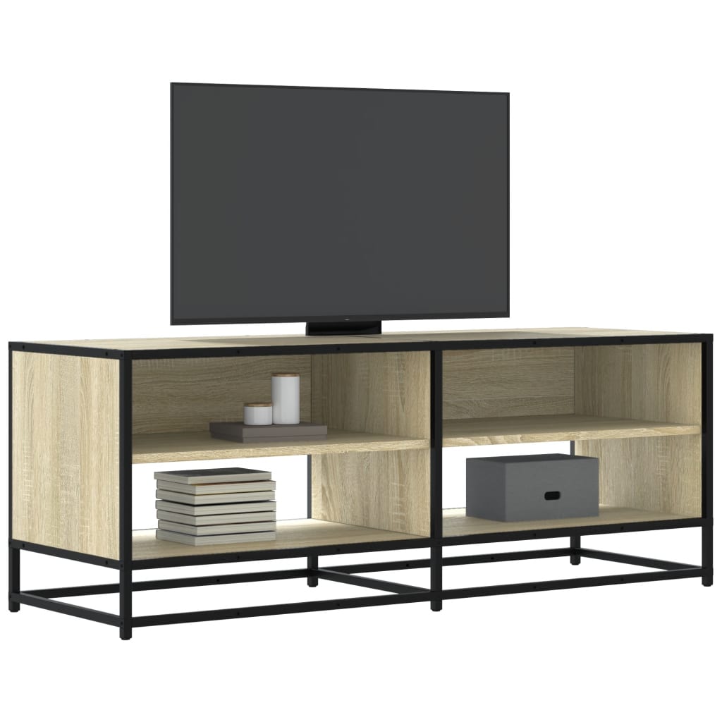 vidaXL Szafka pod telewizor, dąb sonoma, 120,5x40x46 cm