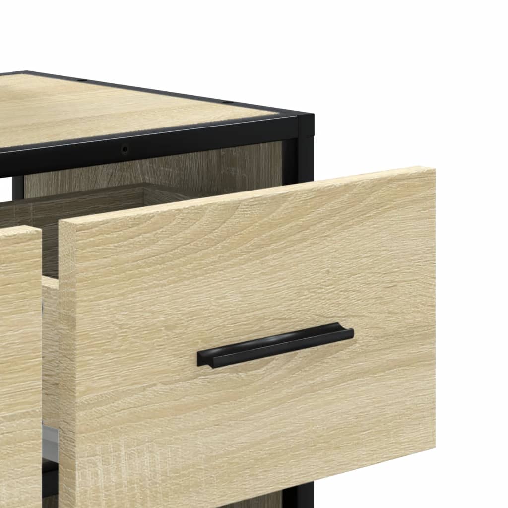 vidaXL Szafka pod telewizor, dąb sonoma, 60x31x39,5 cm