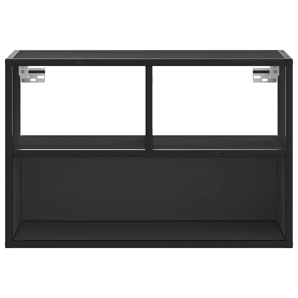 vidaXL Szafka pod telewizor, czarna, 60x31x39,5 cm