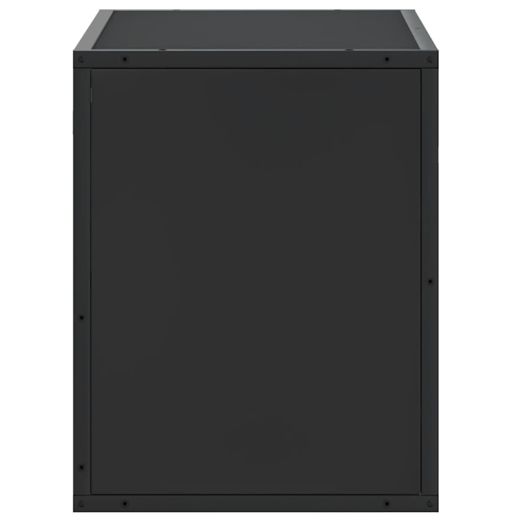 vidaXL Szafka pod telewizor, czarna, 60x31x39,5 cm