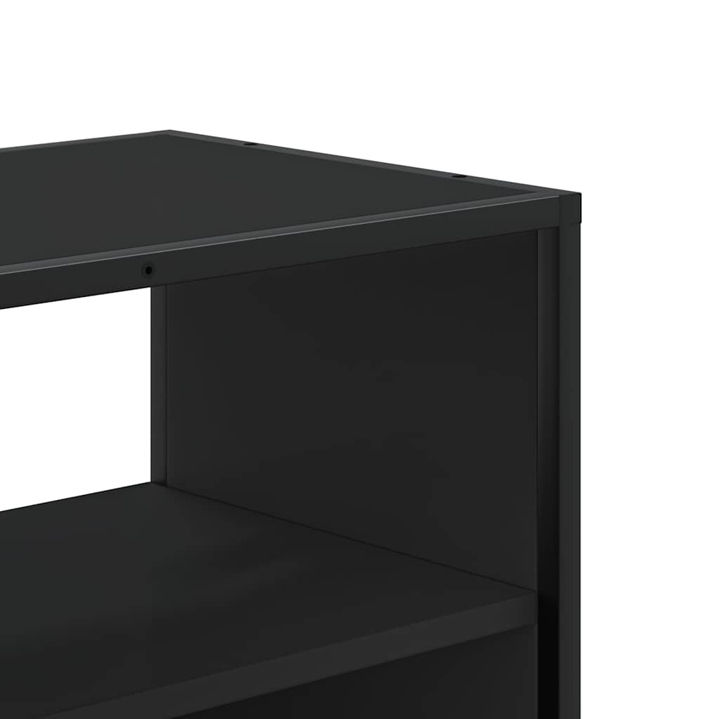 vidaXL Szafka pod telewizor, czarna, 60x31x39,5 cm