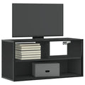 vidaXL Szafka pod telewizor, czarna, 80x31x39,5 cm