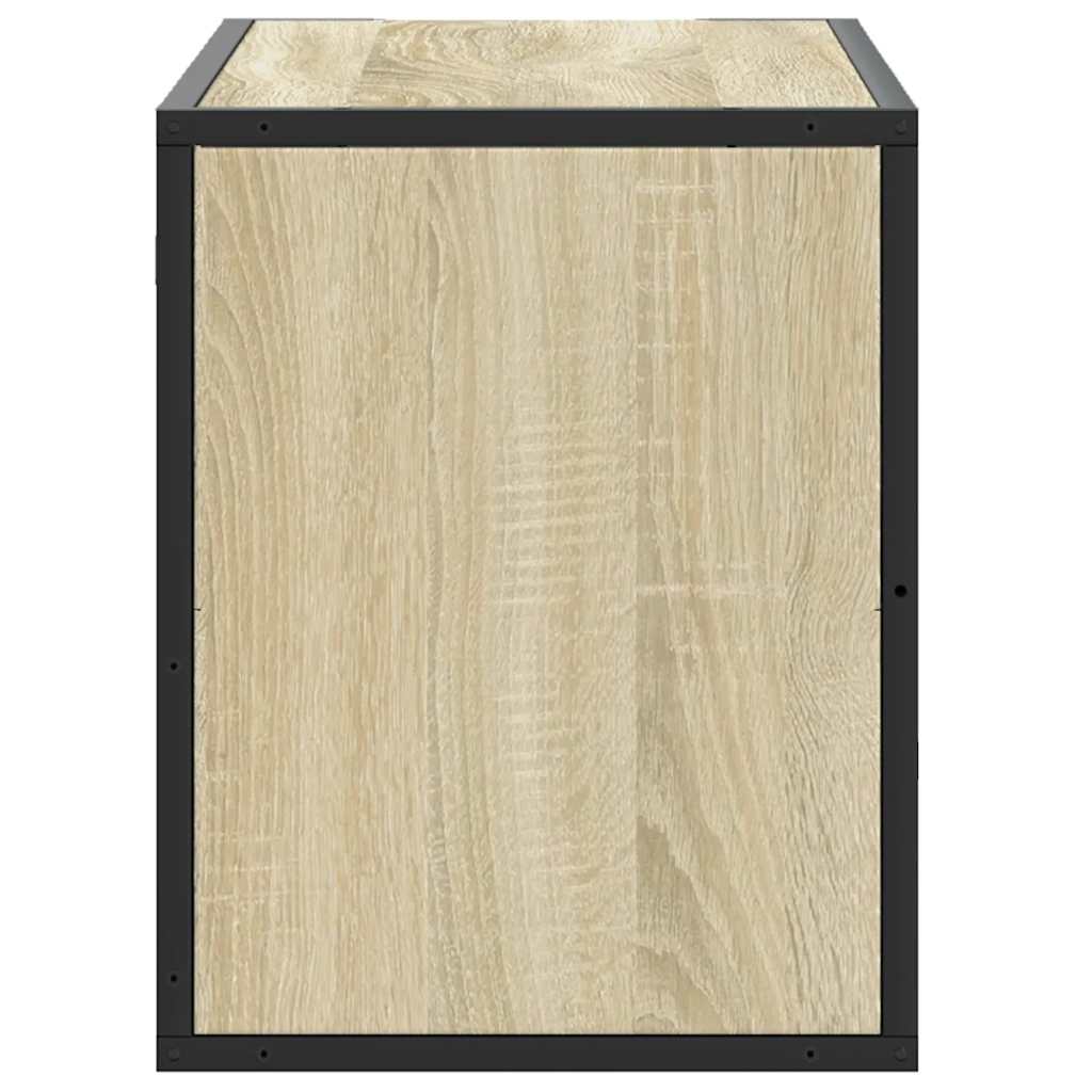 vidaXL Szafka pod telewizor, dąb sonoma, 80x31x39,5 cm