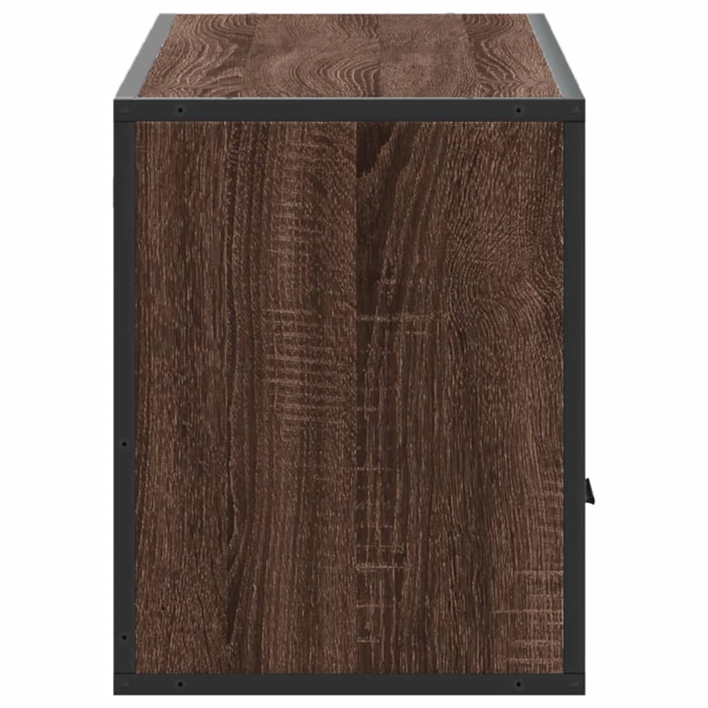 vidaXL Szafka pod telewizor, brązowy dąb, 100x31x39,5 cm