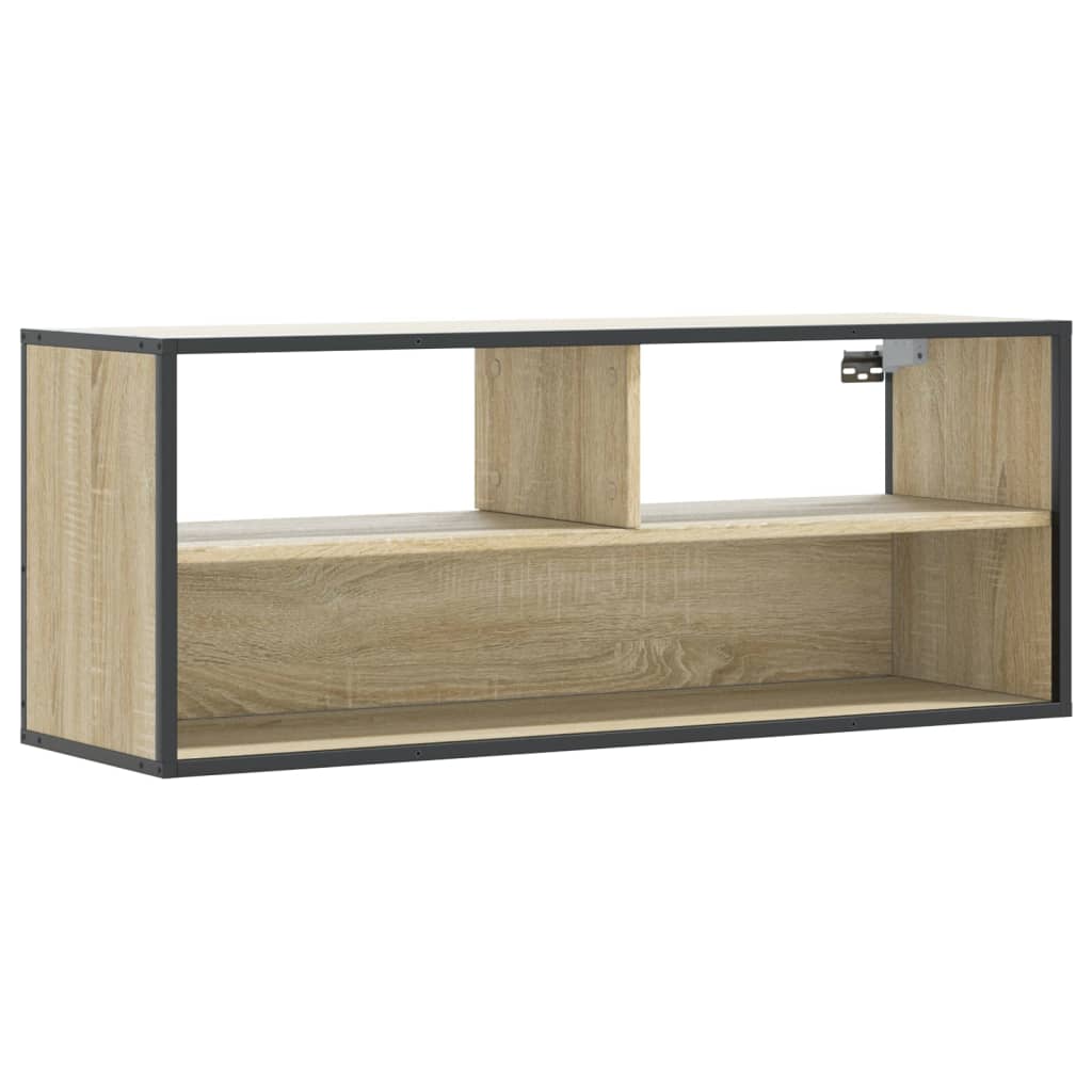 vidaXL Szafka pod telewizor, dąb sonoma, 100x31x39,5 cm