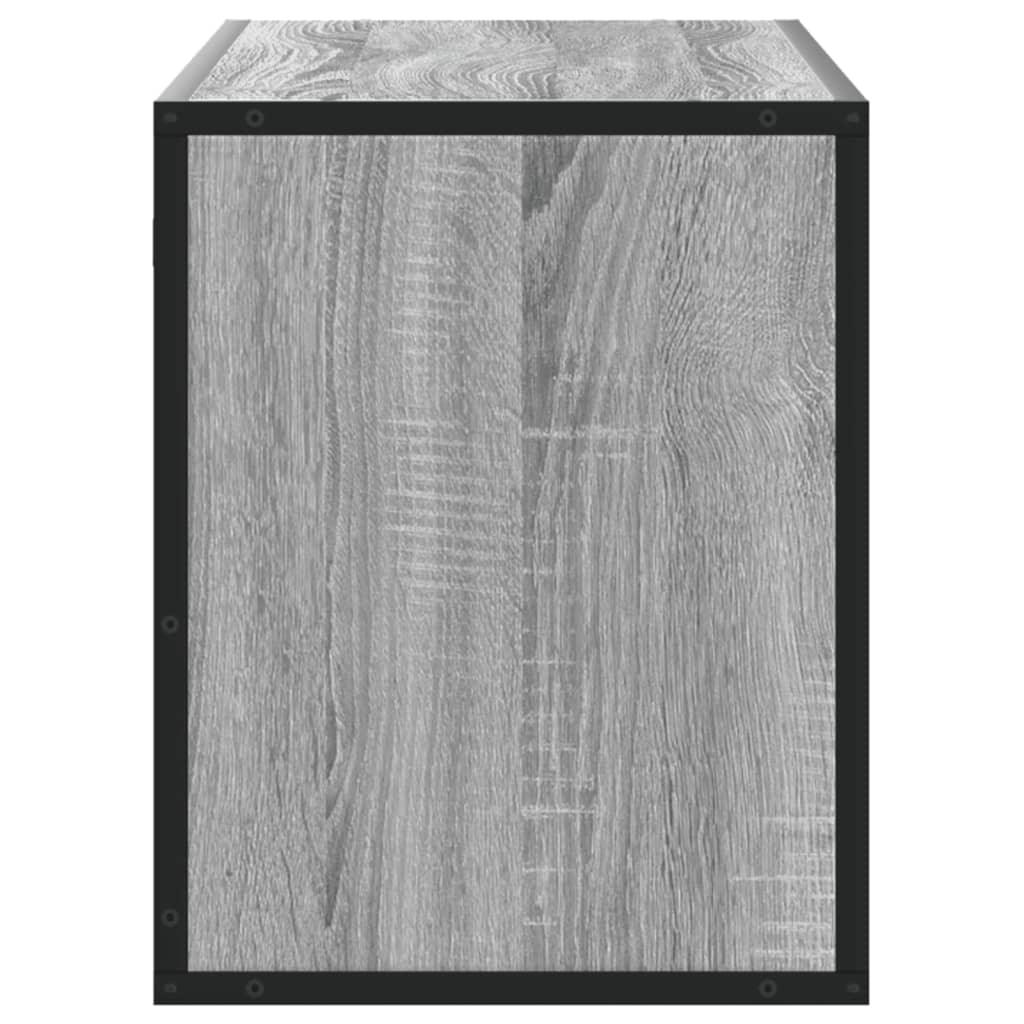 vidaXL Szafka pod telewizor, szary dąb sonoma, 100x31x39,5 cm