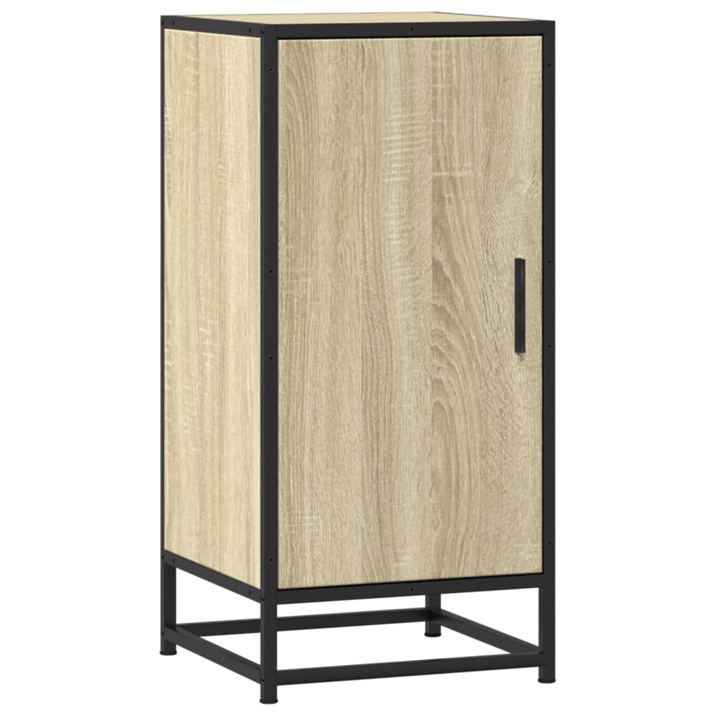 vidaXL Szafka, dąb sonoma, 35,5x35x76 cm, materiał drewnopochodny